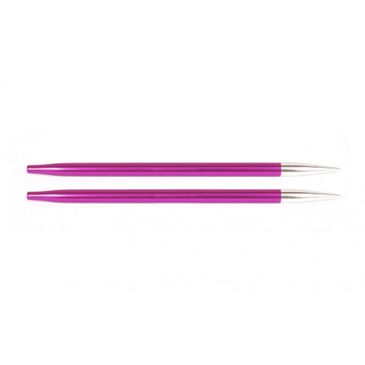 KnitPro Zing Udskiftelige Rundpinde Aluminium 13cm 5,00mm / US8 Ruby