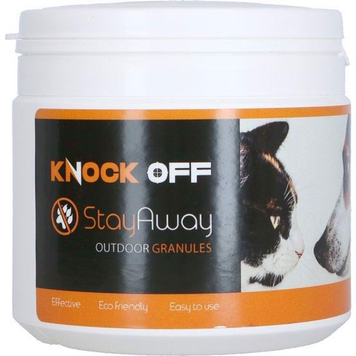 Knock Off Gå Væk Hund/Kat - Stay Away granulat til udendørs brug, 500g