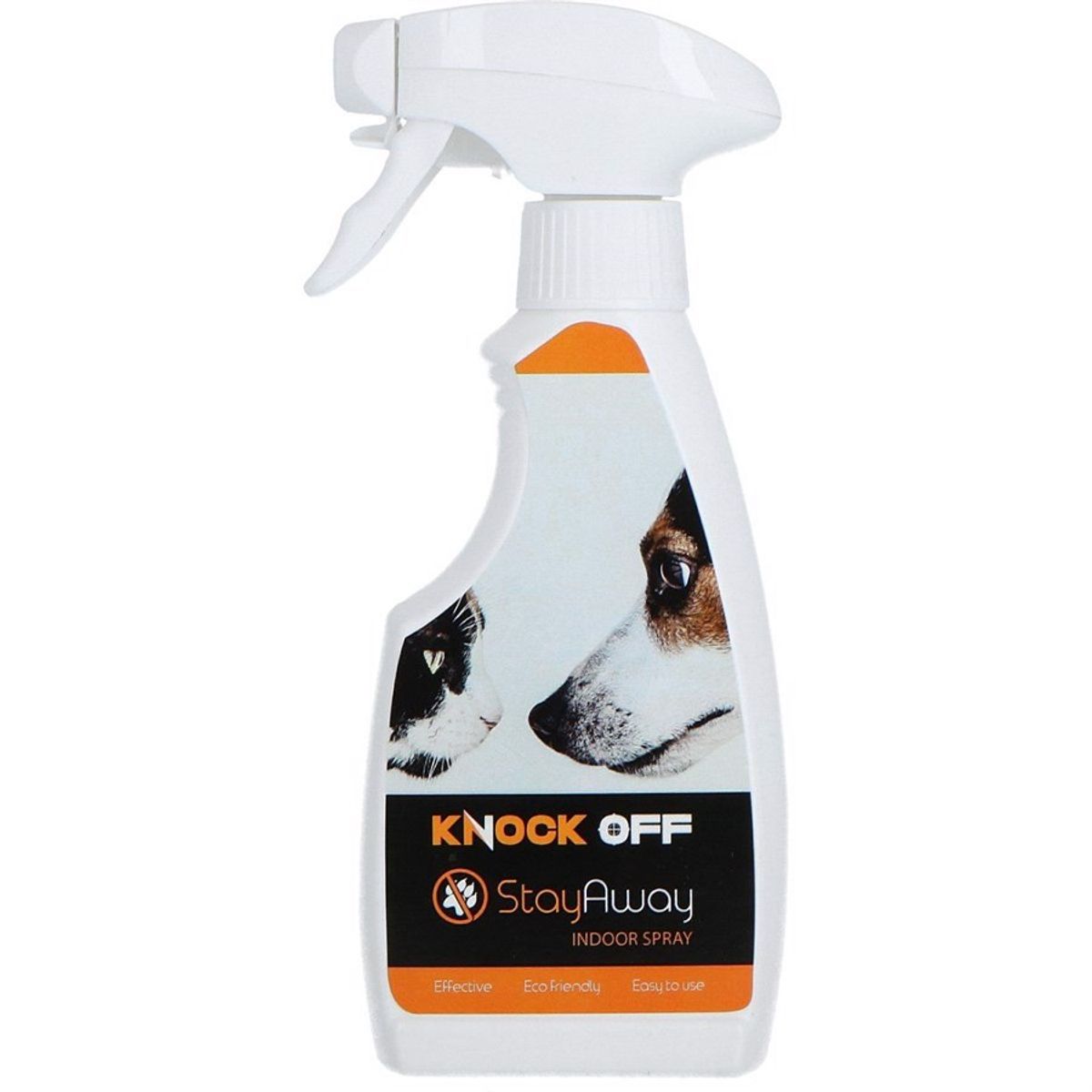 Knock Off Gå Væk Hund/Kat - Stay Away spray til indendørs brug, 250ml