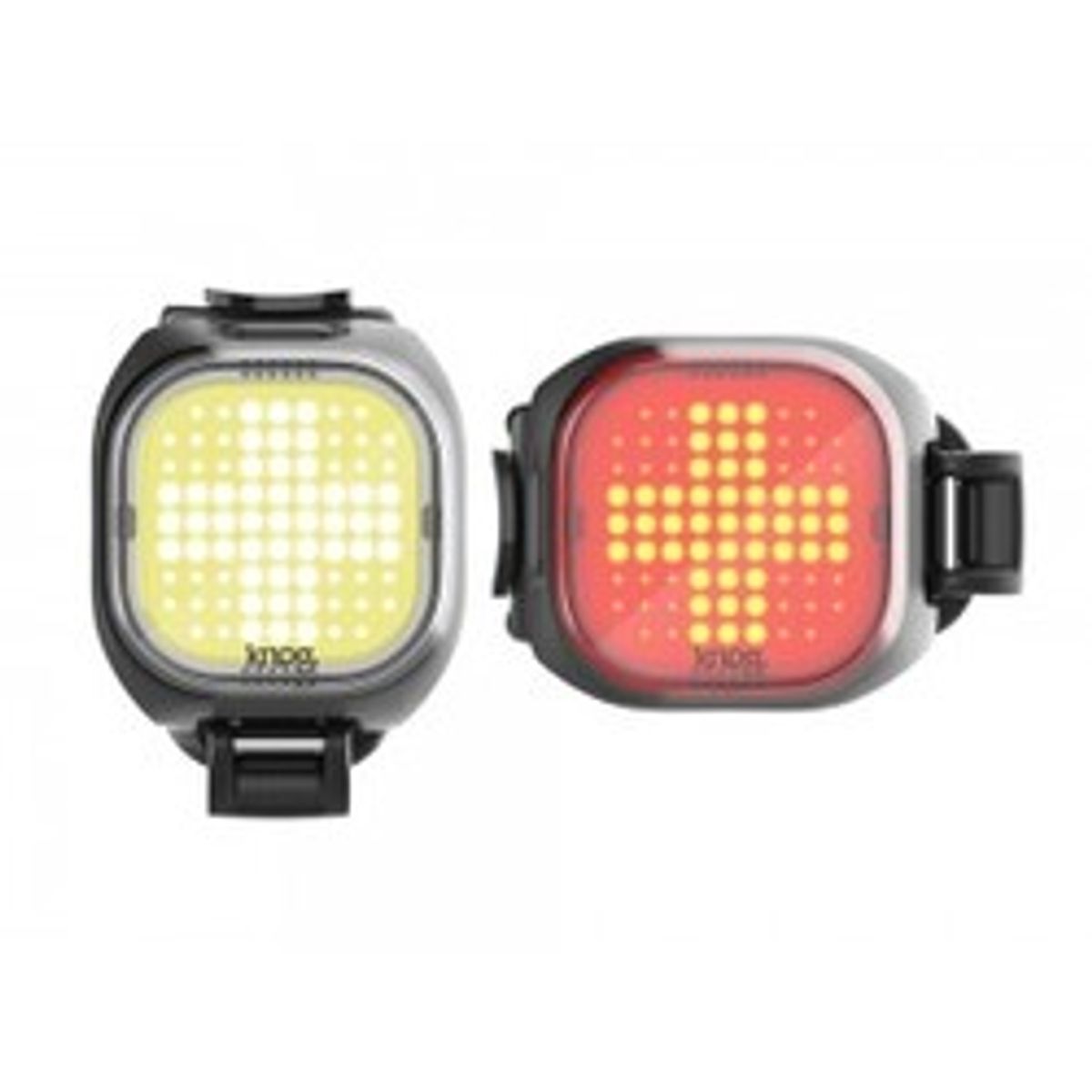 Knog Blinder Mini Cross Twinpack Black Lygtesæt