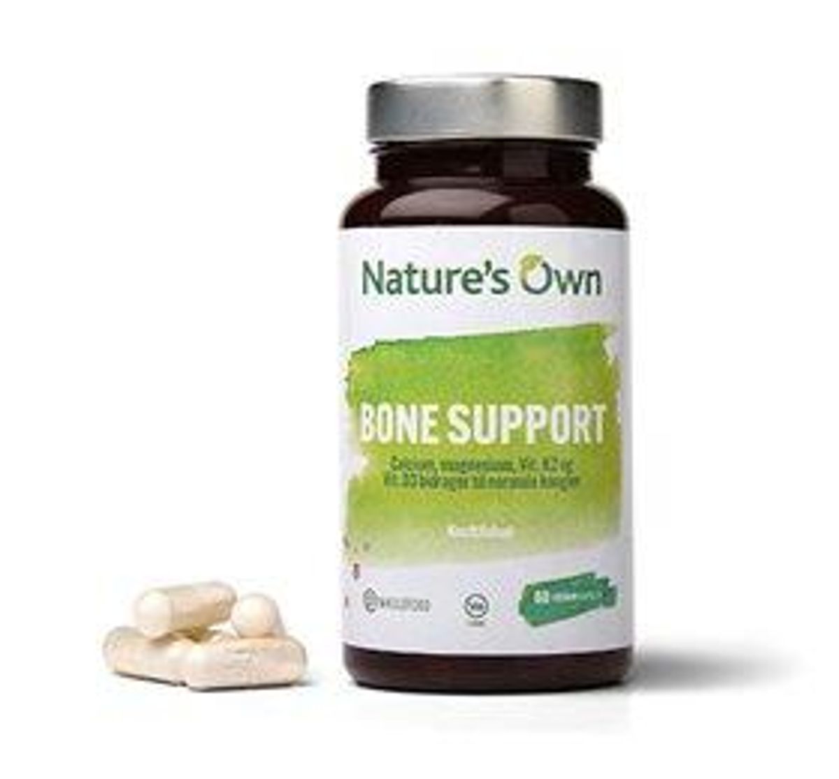 Knogler - Bone Support Wholefood - 60 kapsler