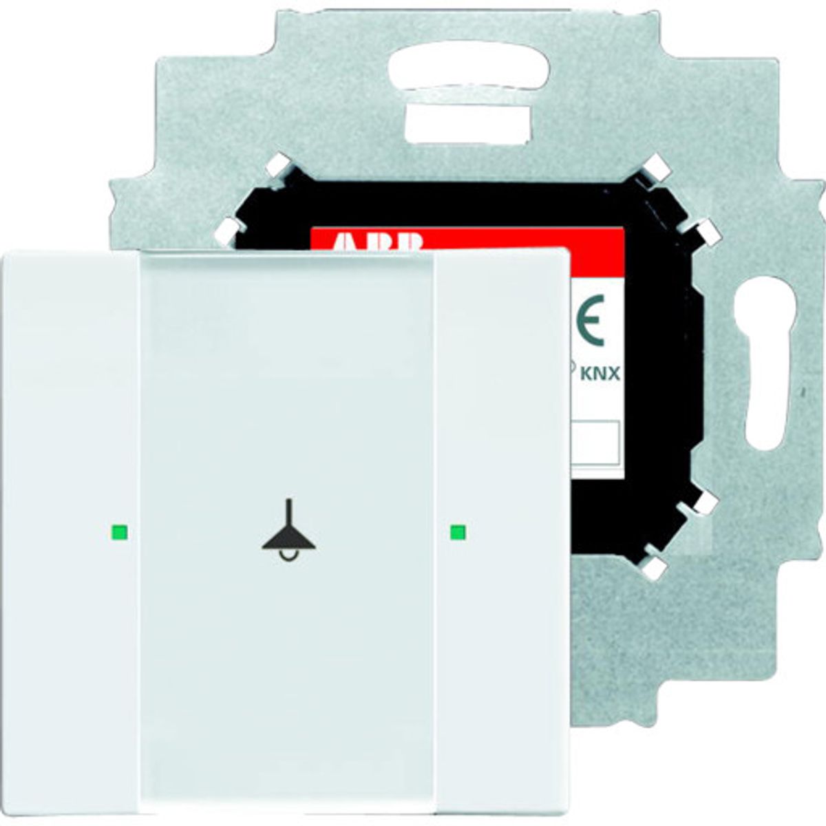 KNX Betjeningselement 1-tryk davos/studiehvid