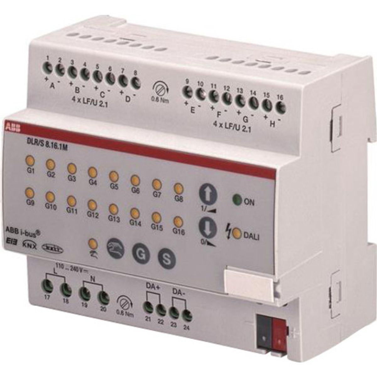 KNX Dali Light Controller 8-Kanal mdrc