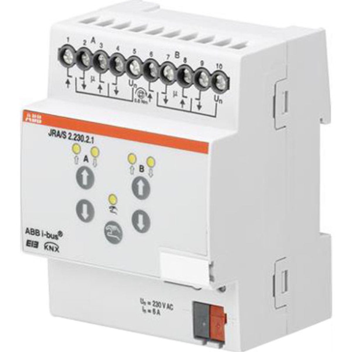 KNX Persienneaktuator 2-Kanal 230V AC mdrc JRA/S 2.230.2.1