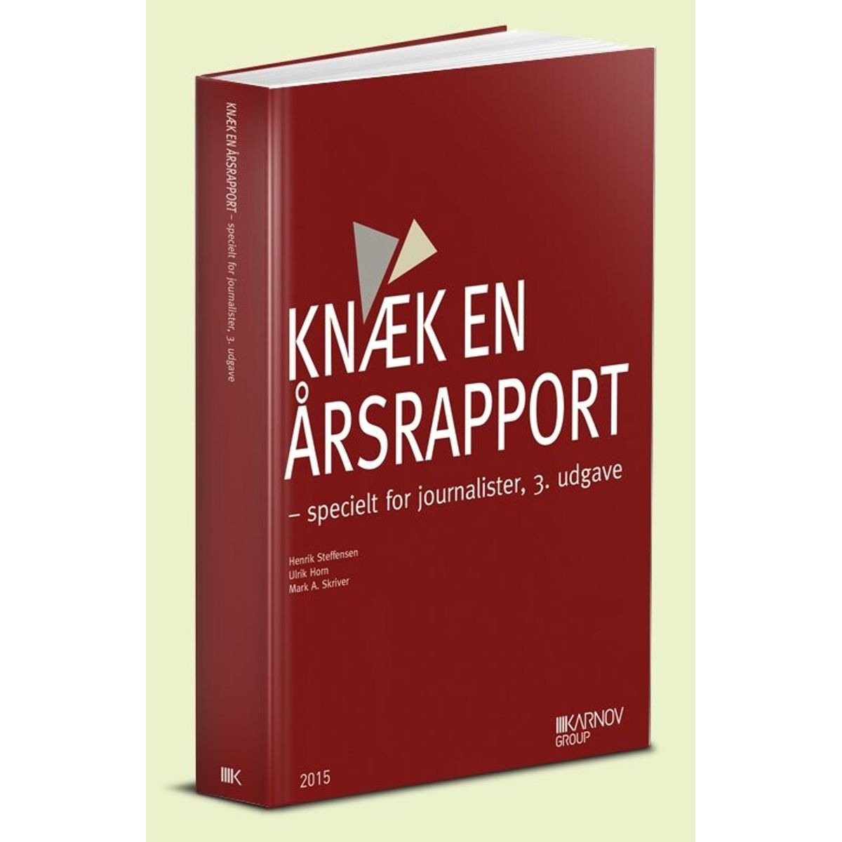 Knæk En årsrapport - Henrik Steffensen - Bog