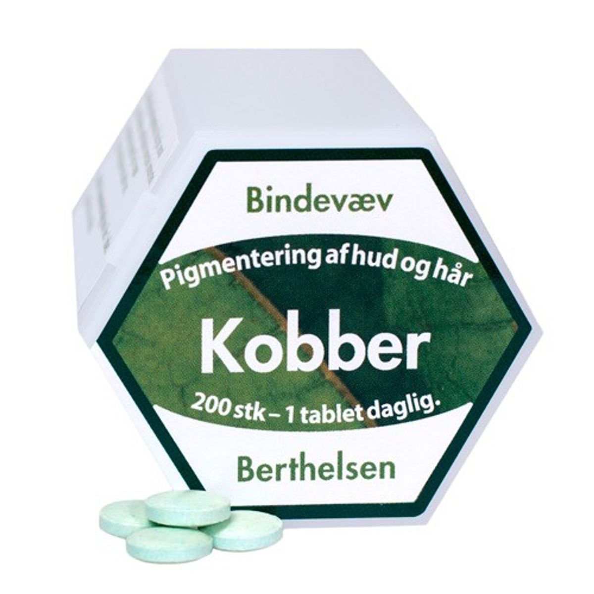 Kobber 2 mg - 200 tab - Berthelsen