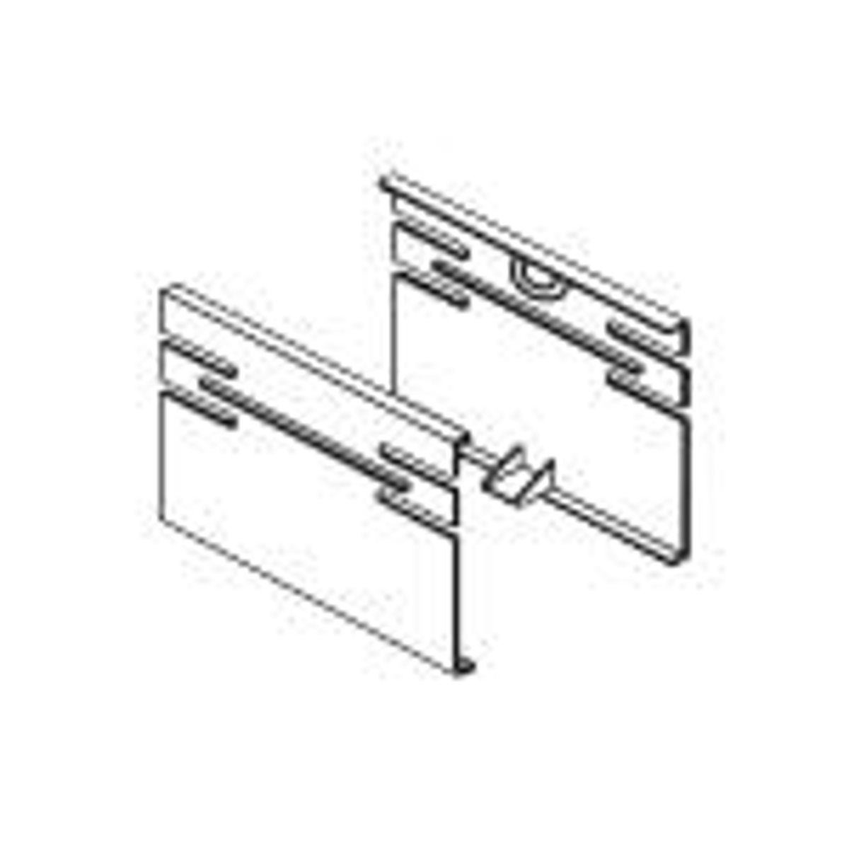 Kobling 2-delt f/br 130/170mm