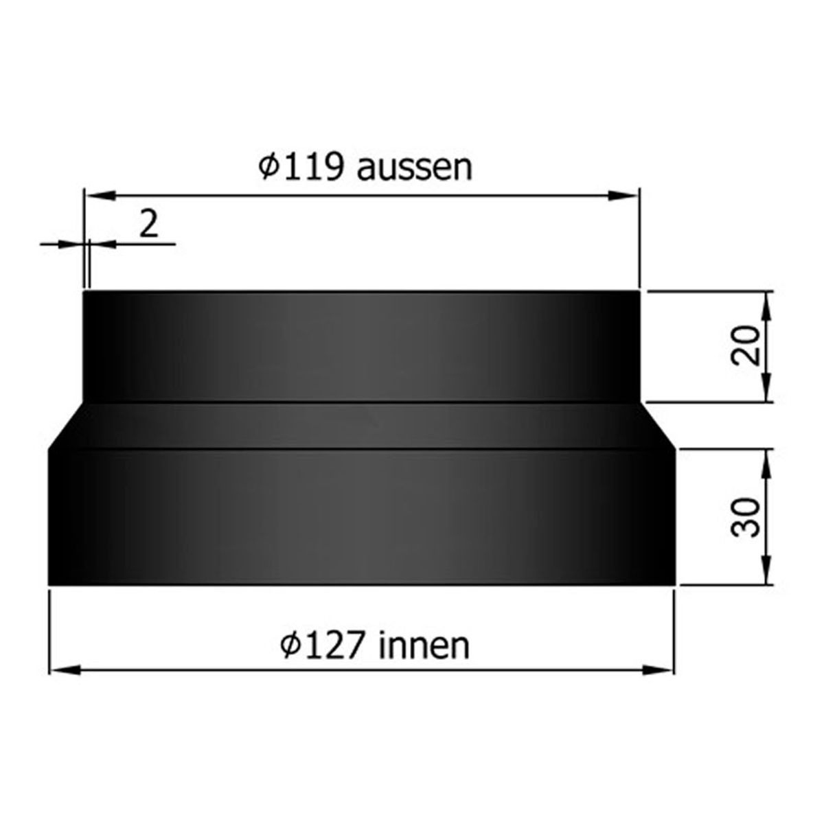 Kobling Ø120 mm