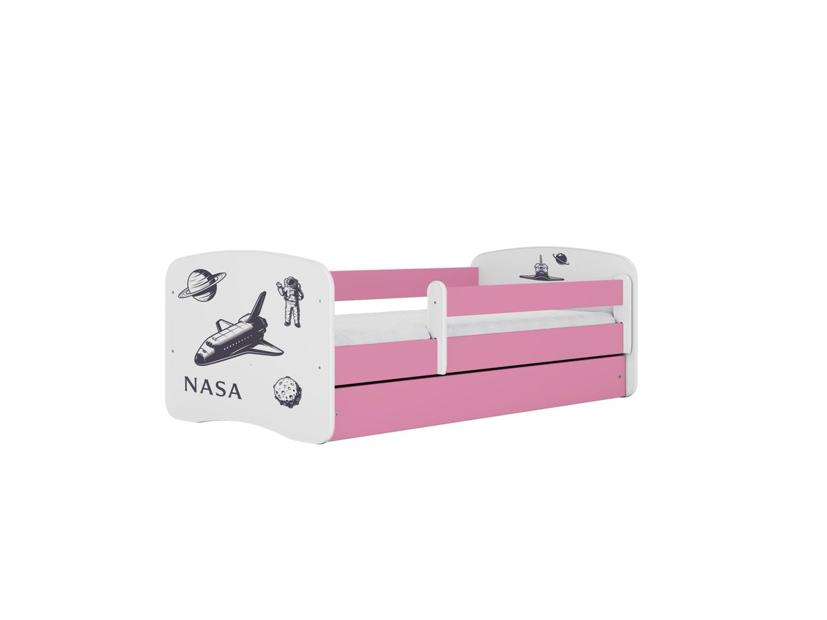 KOCOT KIDS Seng babydreams pink nasa uden skuffe med madras 160/80