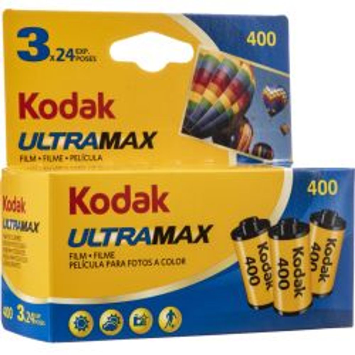 Kodak 135 Ultramax Carded 400-24x3 - Tilbehør til kamera