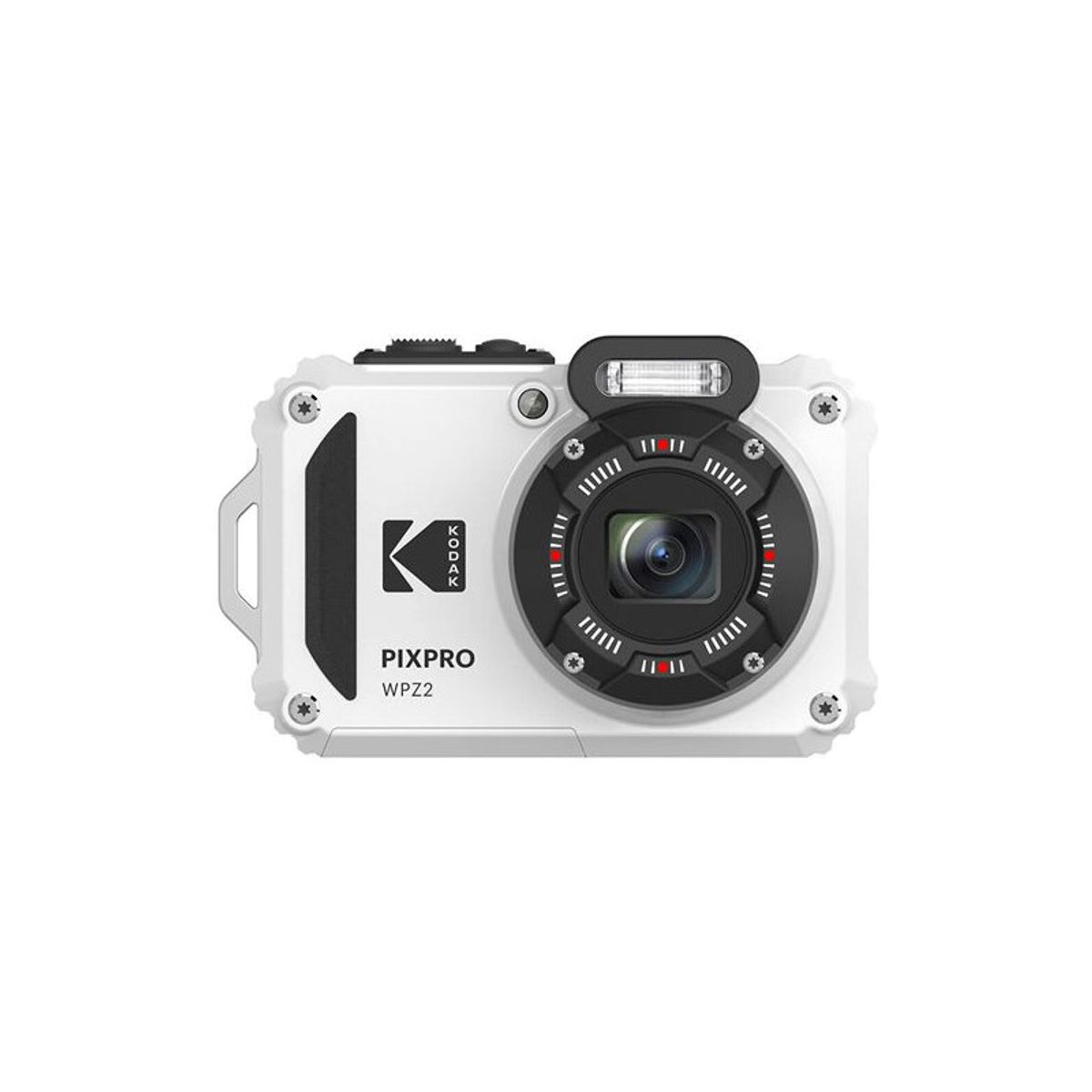 Kodak Pixpro WPZ2 5x WP 16MP Wi-Fi, hvid Digitalt Kamera