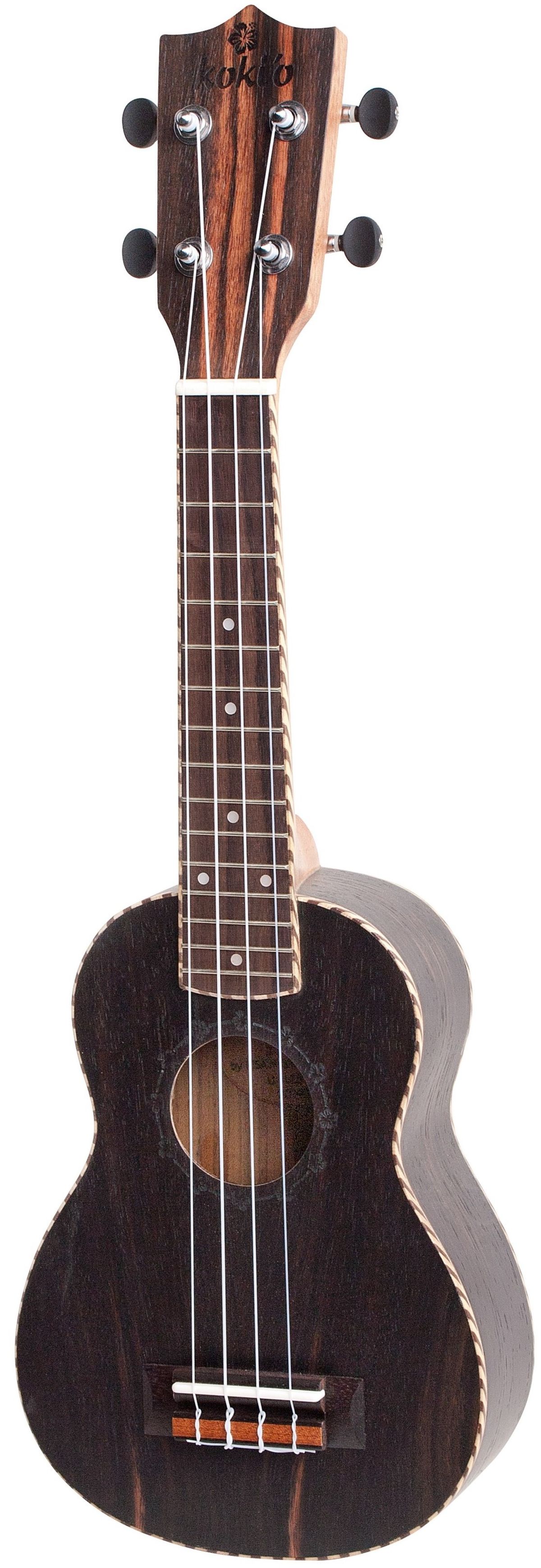 Kokio U-LEBLEB-S Ebony Sopran Ukulele inkl. Gigbag