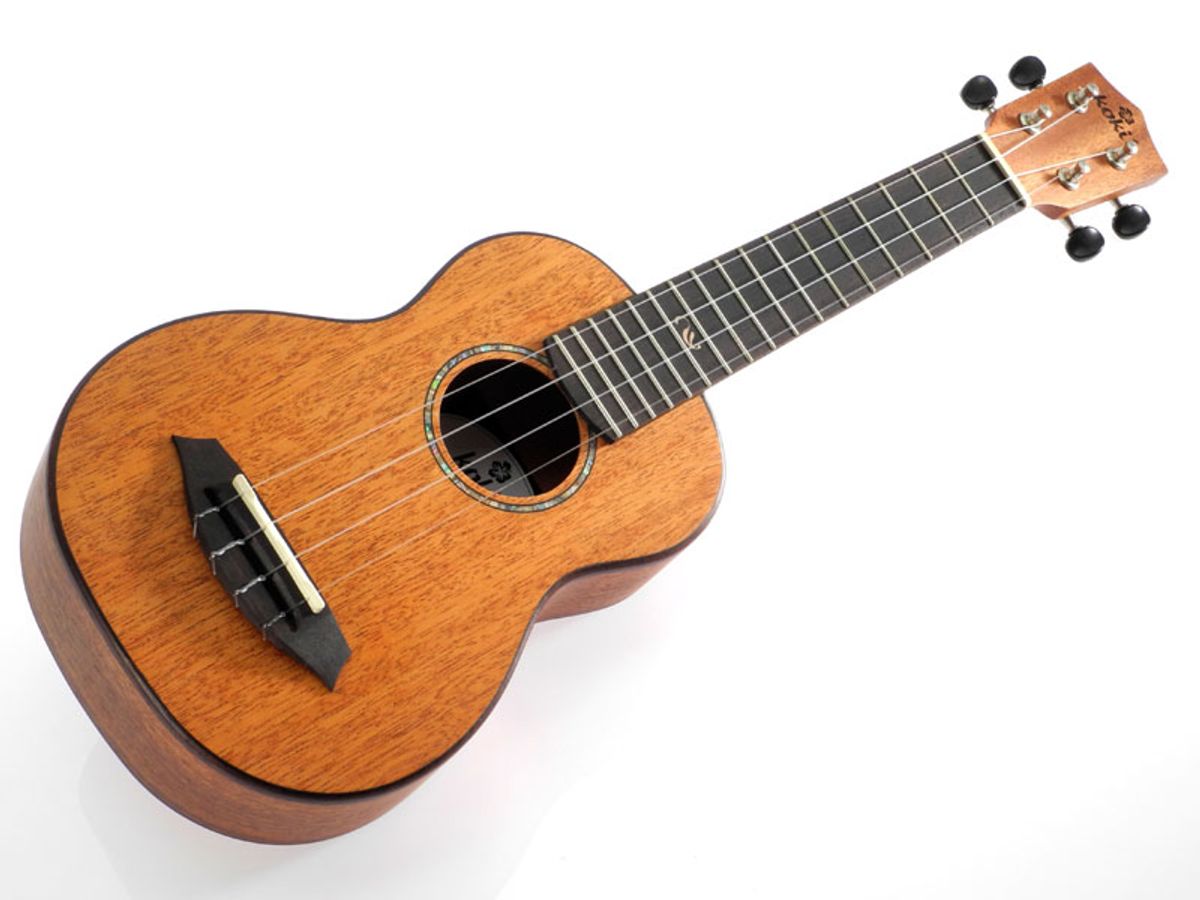 Kokio U-SMHLMH-S Solid Top Mahogni Sopran Ukulele