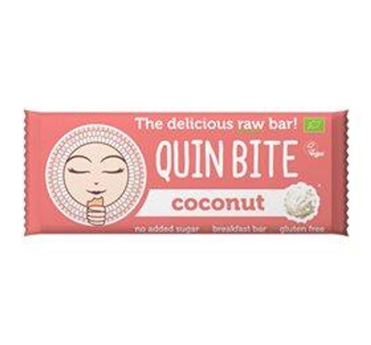 Kokos bar Ø - Quin Bite - 30 g.