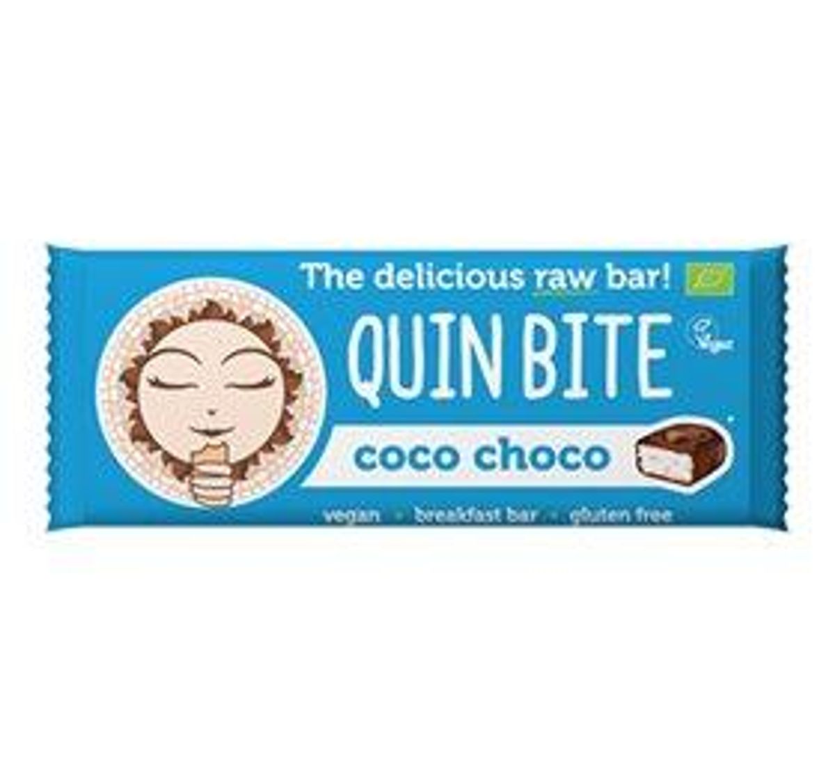 Kokos choko bar Ø - Quin Bite - 30 g.