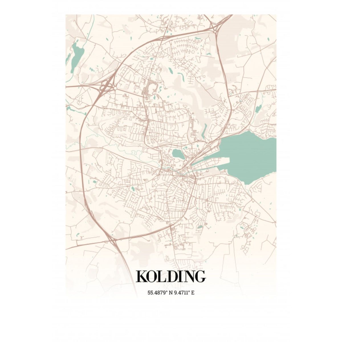 Kolding 42x60 cm (A2)