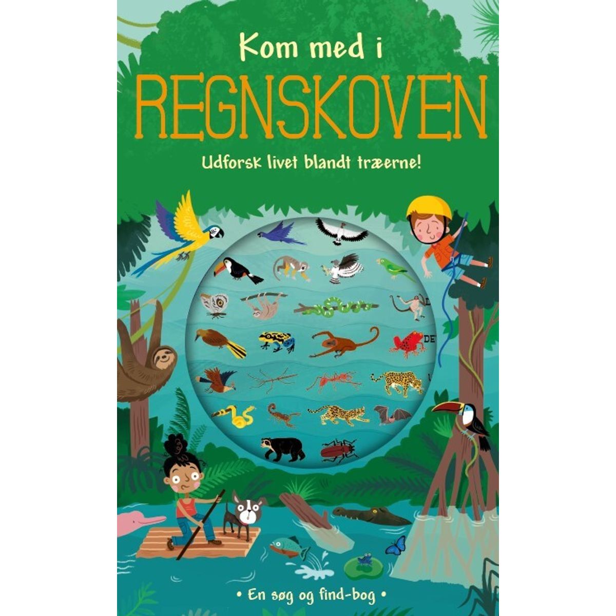 Kom Med I Regnskoven - Timothy Knapman - Bog