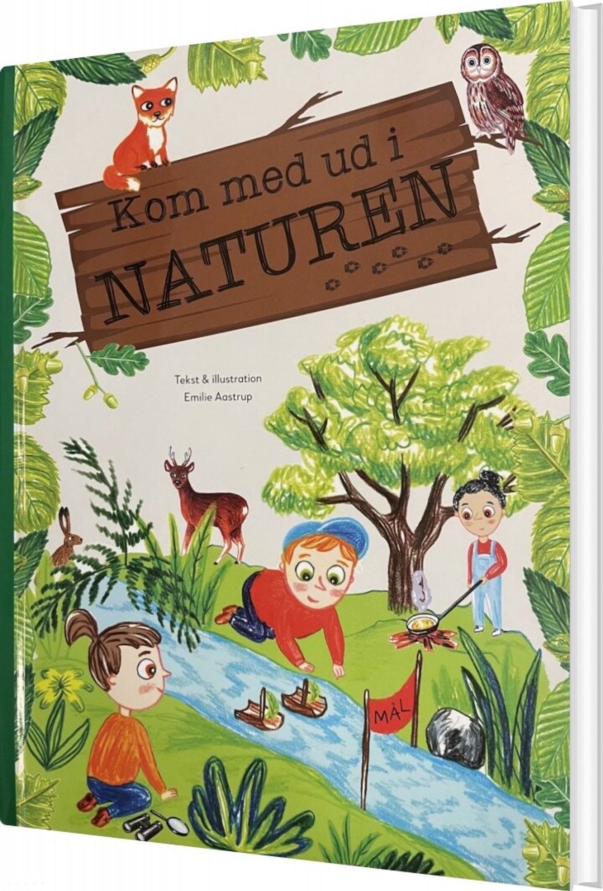 Kom Med Ud I Naturen - Emilie Aastrup - Bog