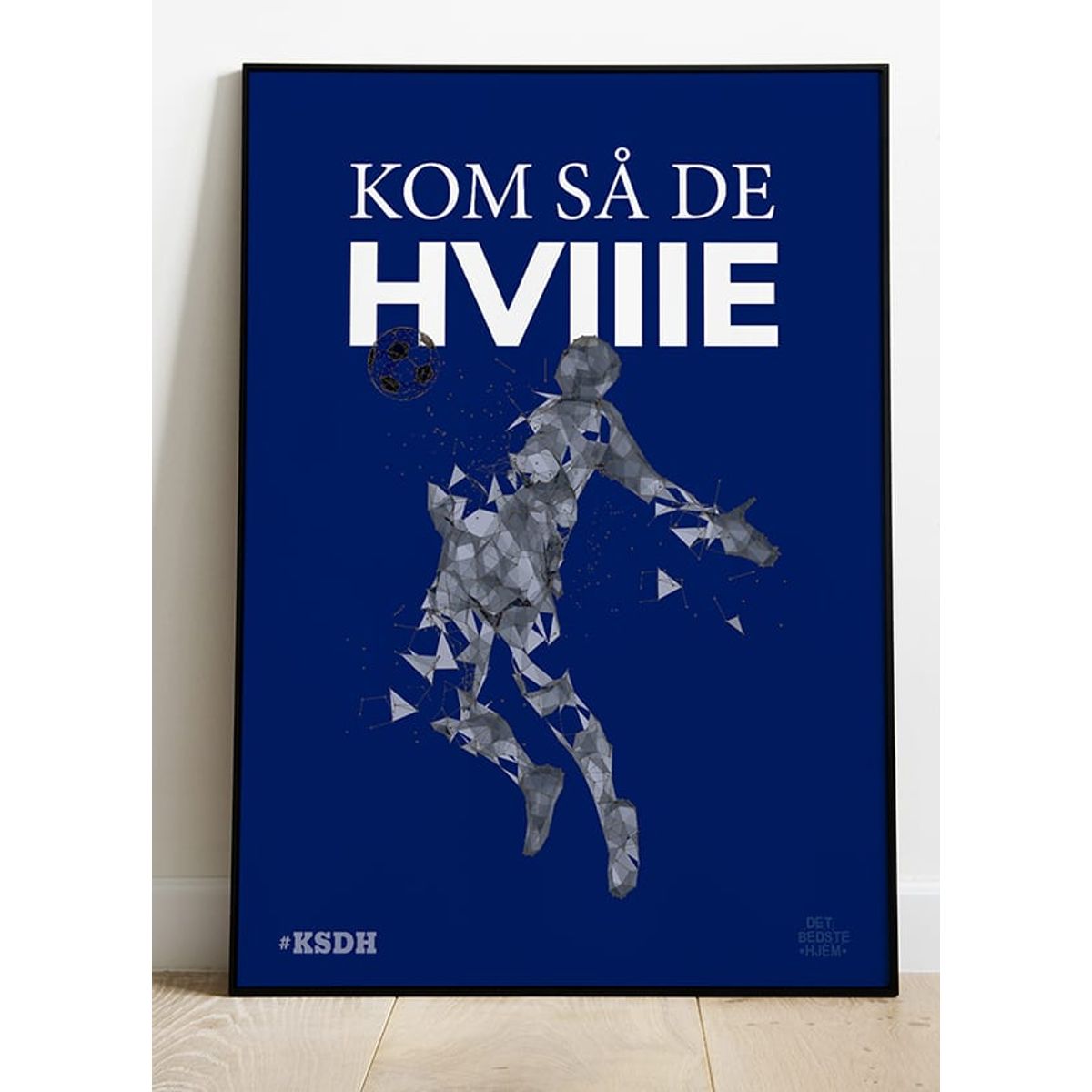 Kom så de hviiie-illustration-plakat - 70 x 100 cm - Kr. 349,-