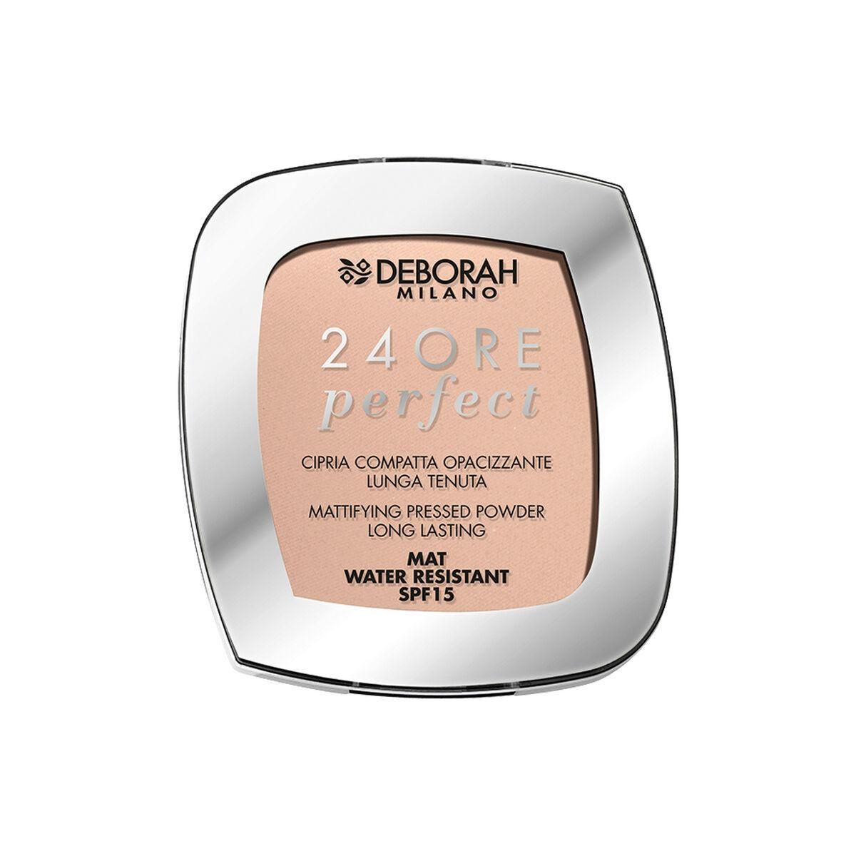 Kompakte pulvere Deborah 24ore Perfect Nº 03 Rose Spf 15