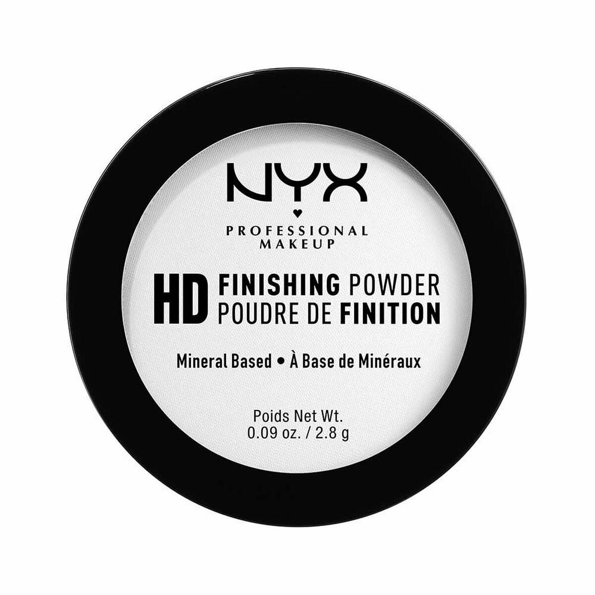 Kompakte pulvere NYX Hd Finishing Powder Rouge Gennemsigtig 2,8 g