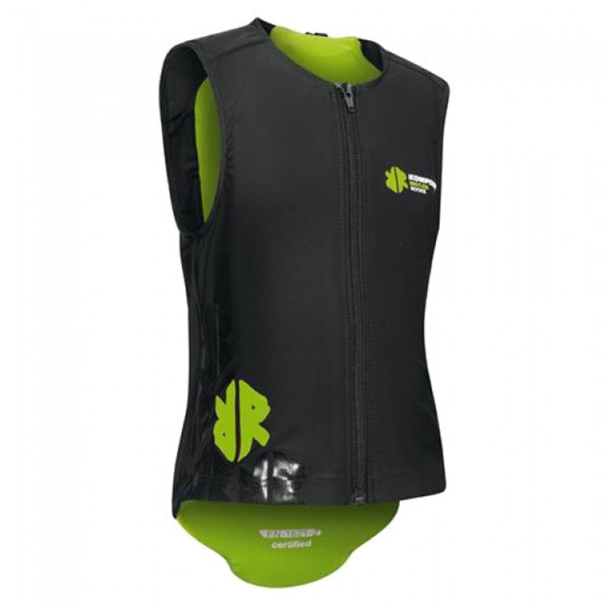 Komperdell Junior Super Eco Vest, rygskjold, junior, grøn