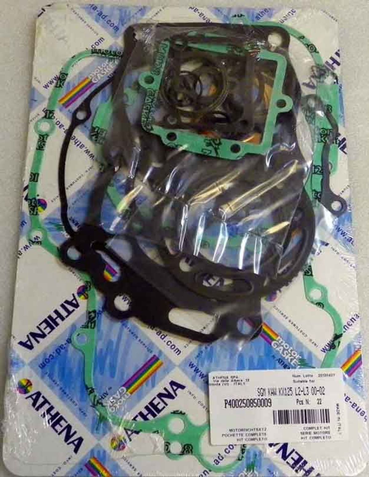 komplet pakningssæt Kawasaki 125 kx 00-02 - P400250850009