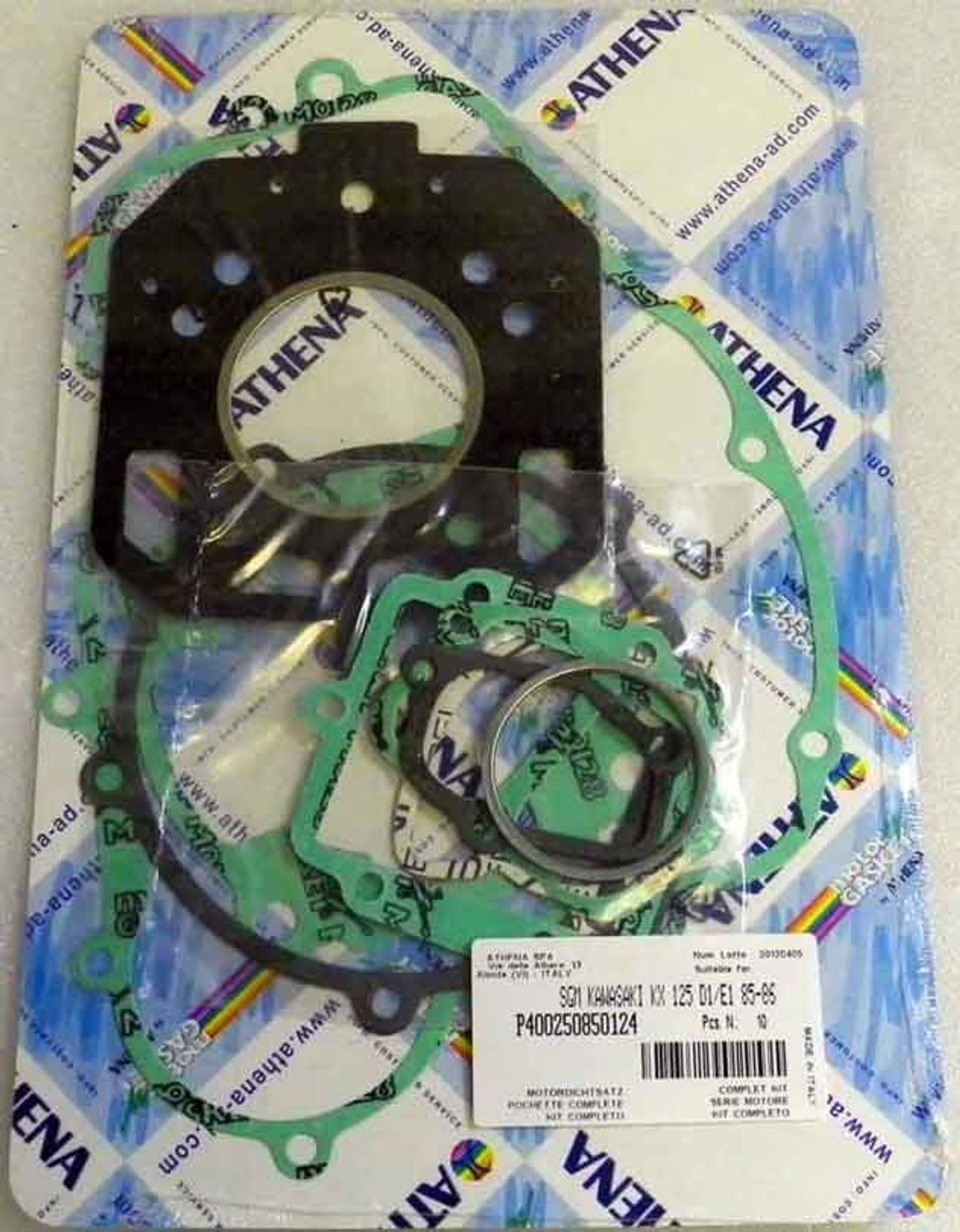 komplet pakningssæt Kawasaki 125 kx 85-86 - P400250850124