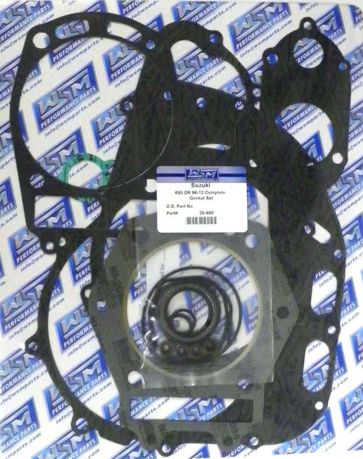 komplet pakningssæt Suzuki 650 dr 96-12 - 25980