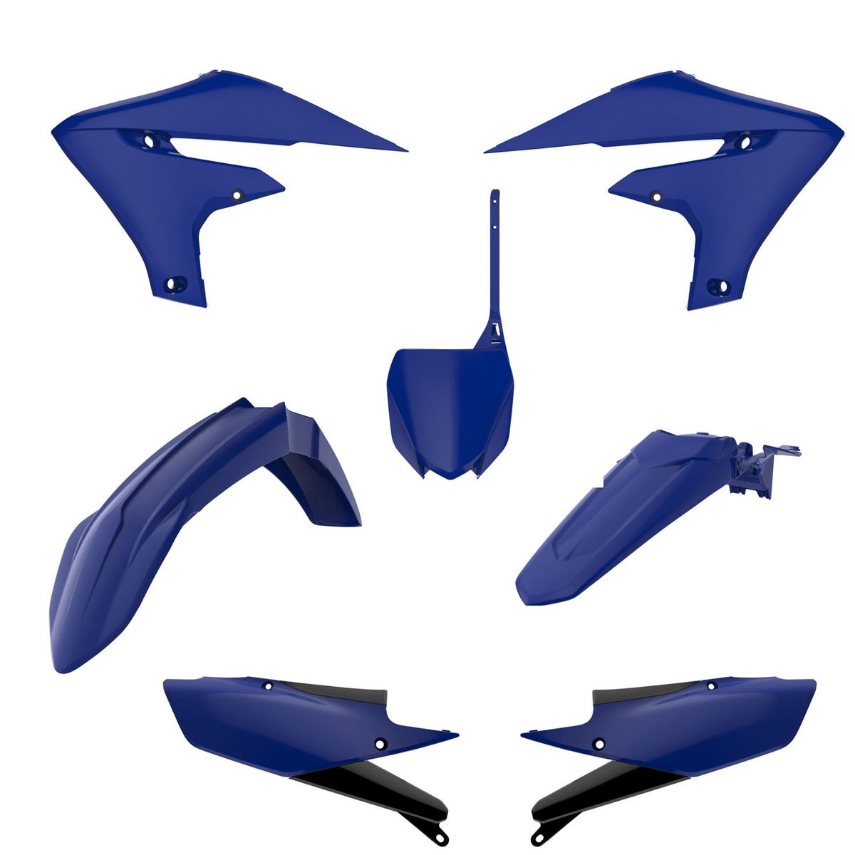 Komplet Plastkit Blå Yamaha YZ250F 2019-2023 YZ450F 2018-22