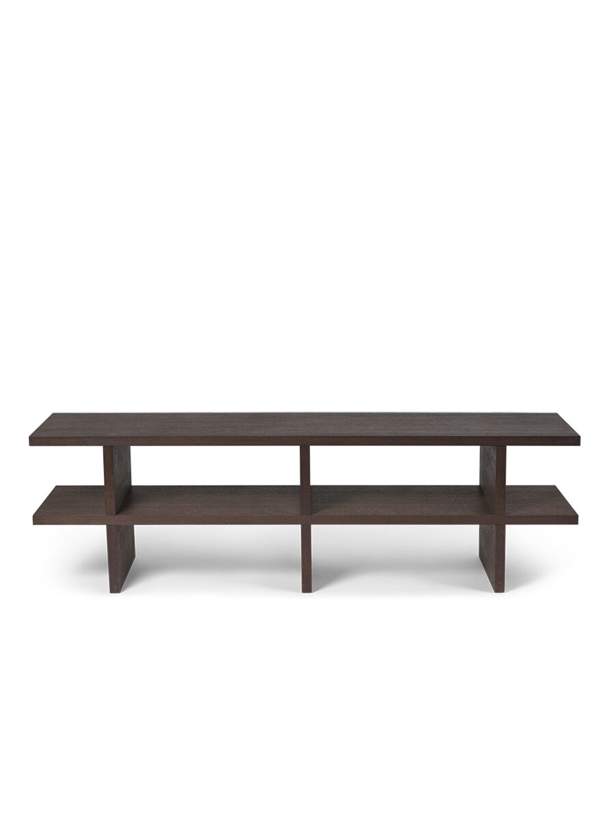 Kona Bench, dark stained oak fra Ferm Living