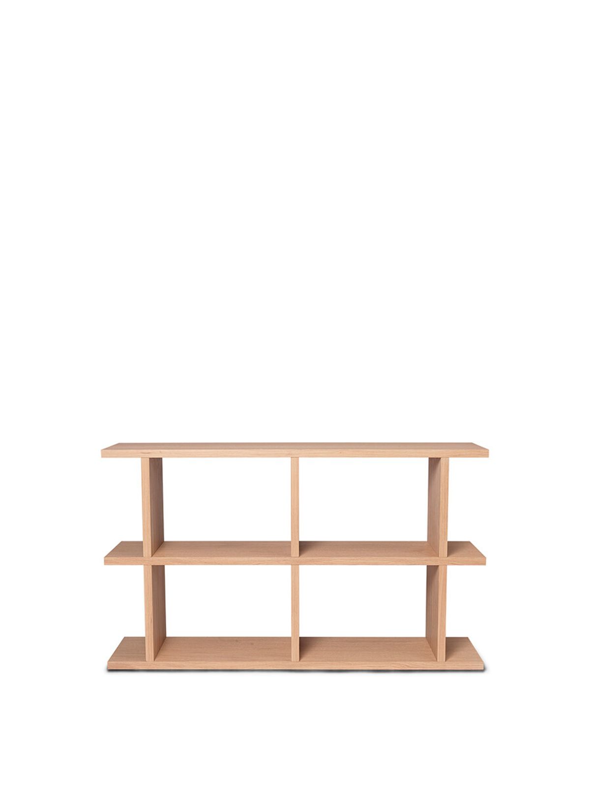 Kona Bookcase, 2x2 fra Ferm Living (Natural oak)