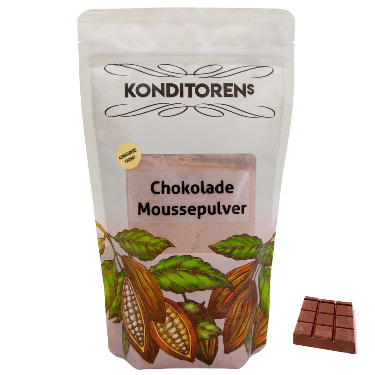 Konditorens - Chokolade Moussepulver, 500g