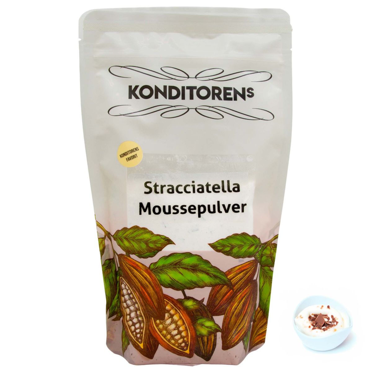 Konditorens - Stracciatella Moussepulver, 100g