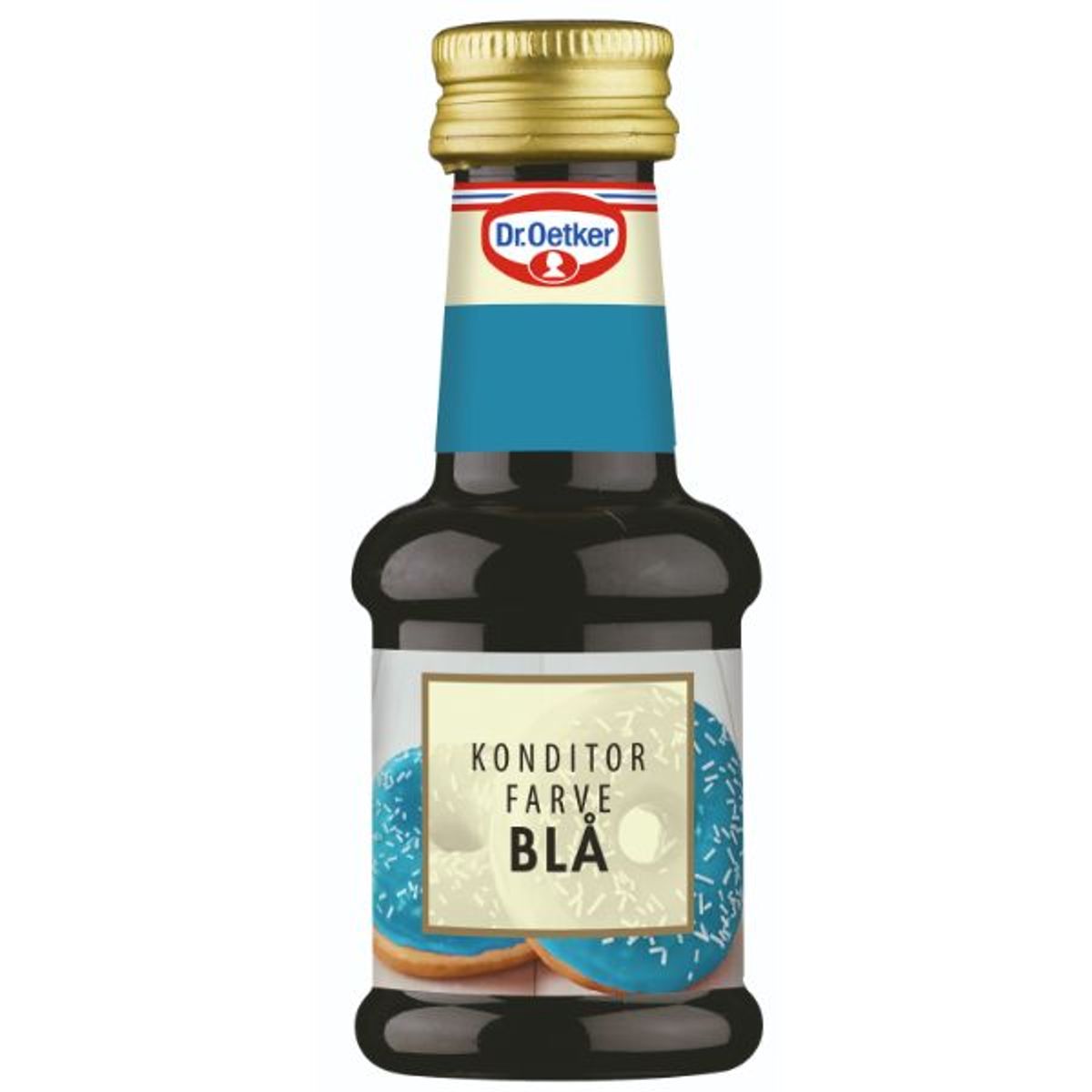 Konditorfarve Blå 38 ml - Dr. Oetker