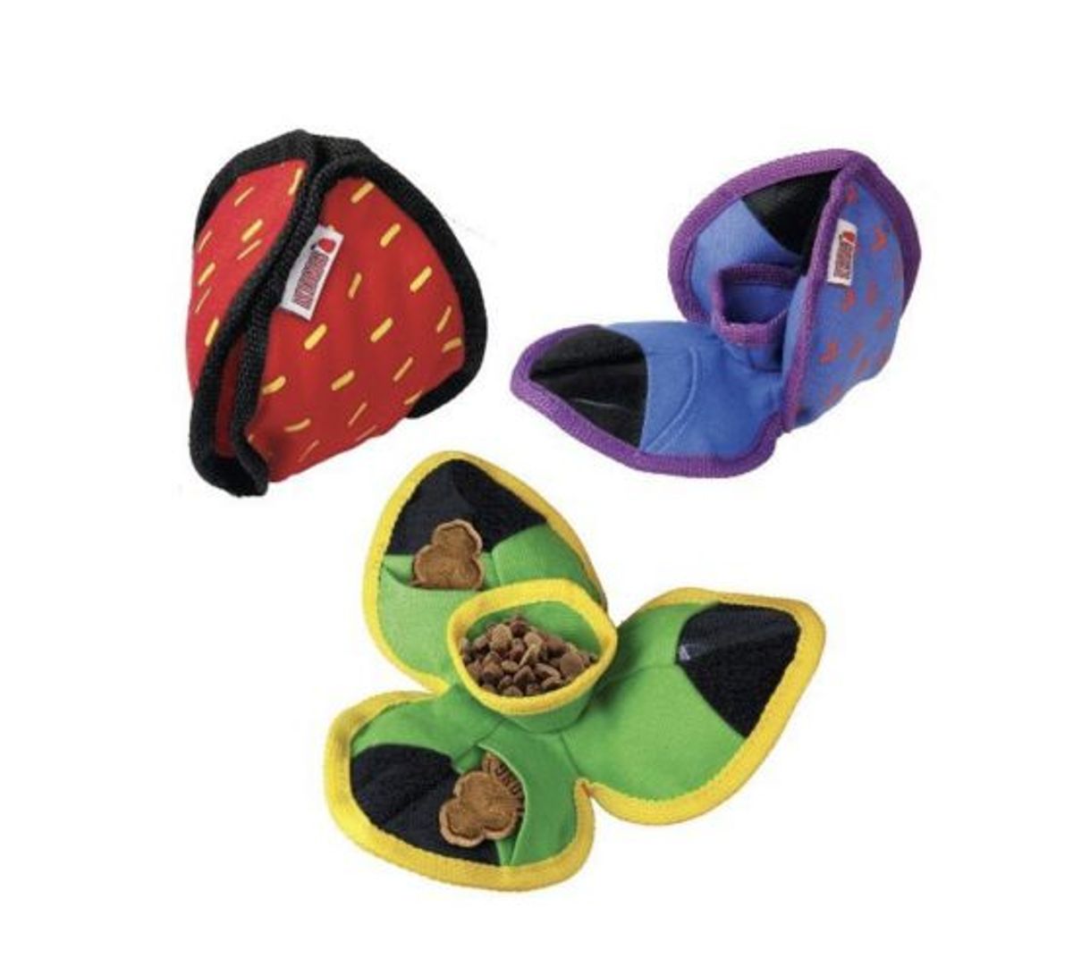 Kong Ballistic Hide n' treat - assorteret farve.