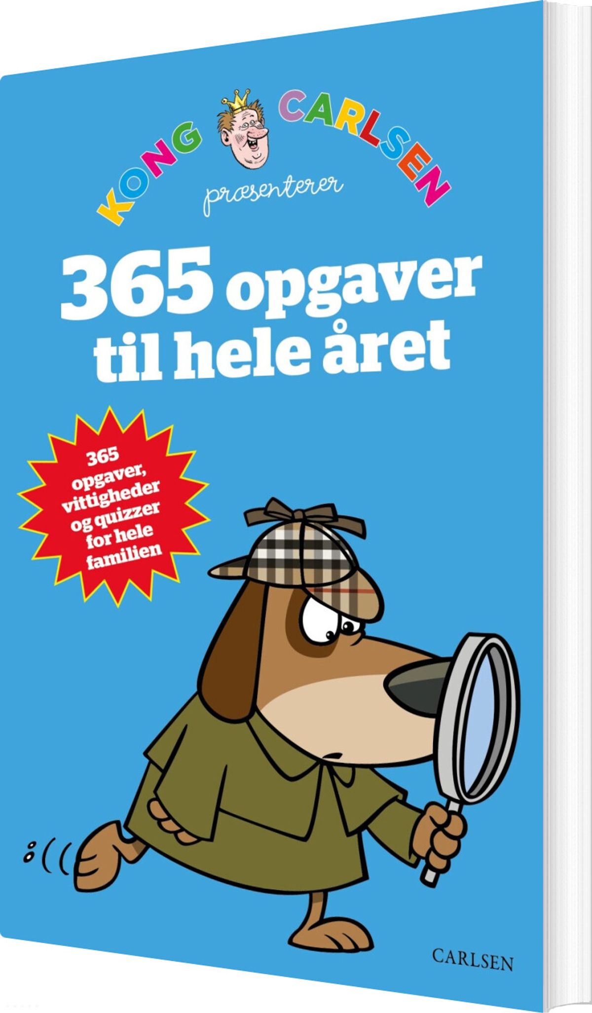 Kong Carlsen - 365 Opgaver Til Hele året - Mia Drehling - Bog