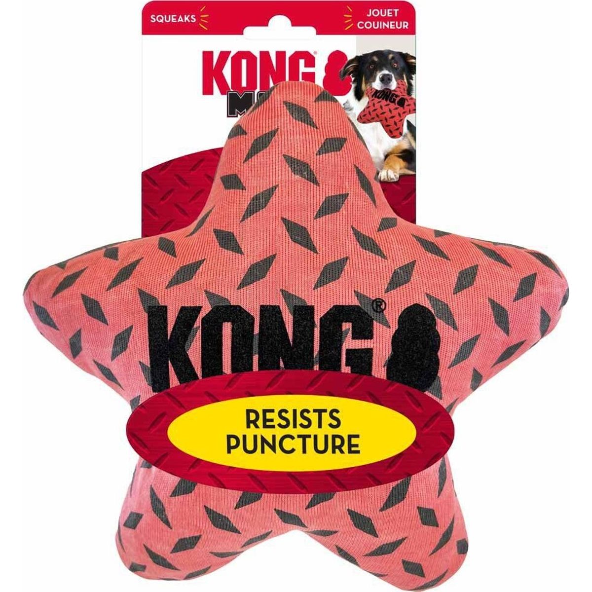 Kong - Hundelegetøj - Maxx Star - 18 Cm