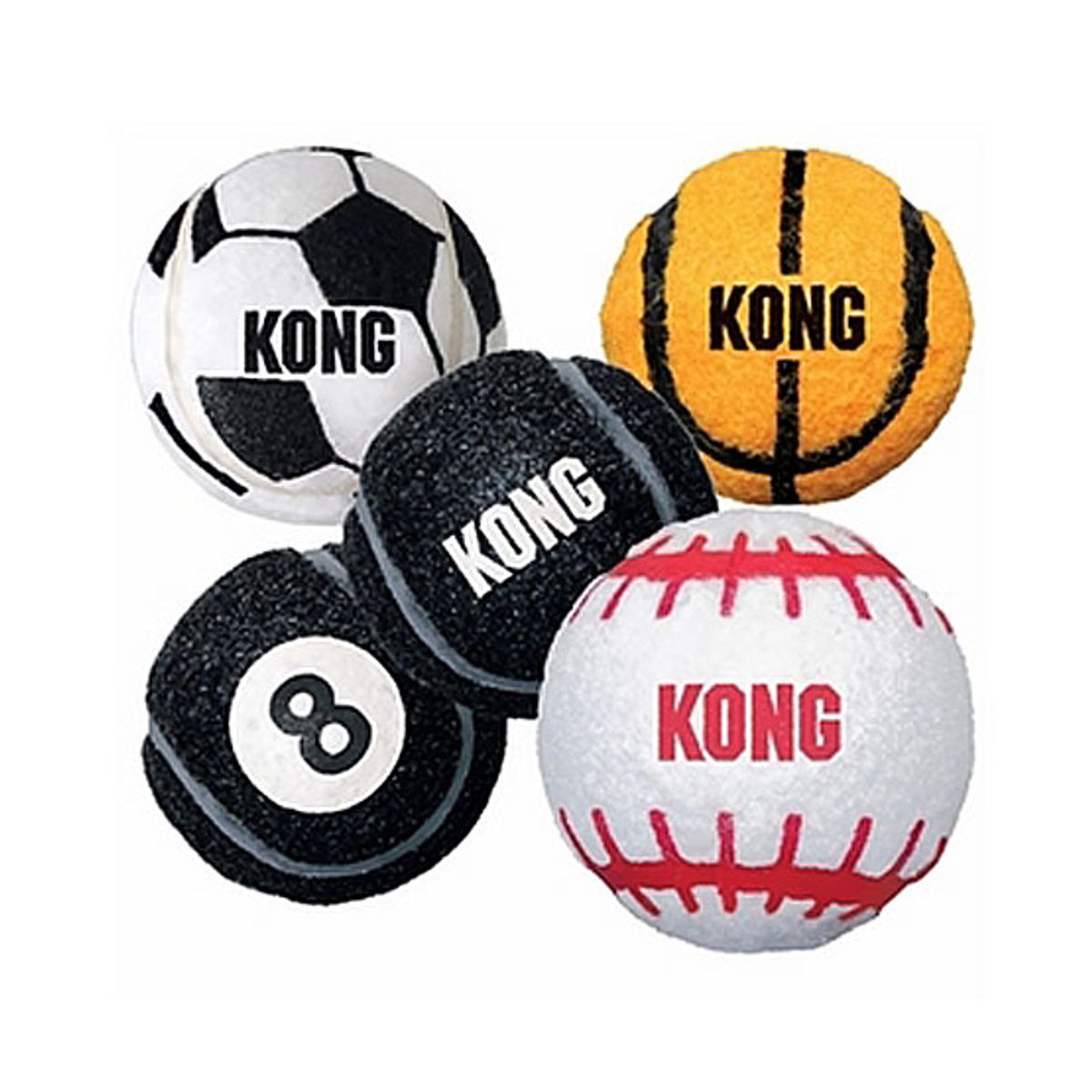 KONG tennis bolde-Ø:4cm