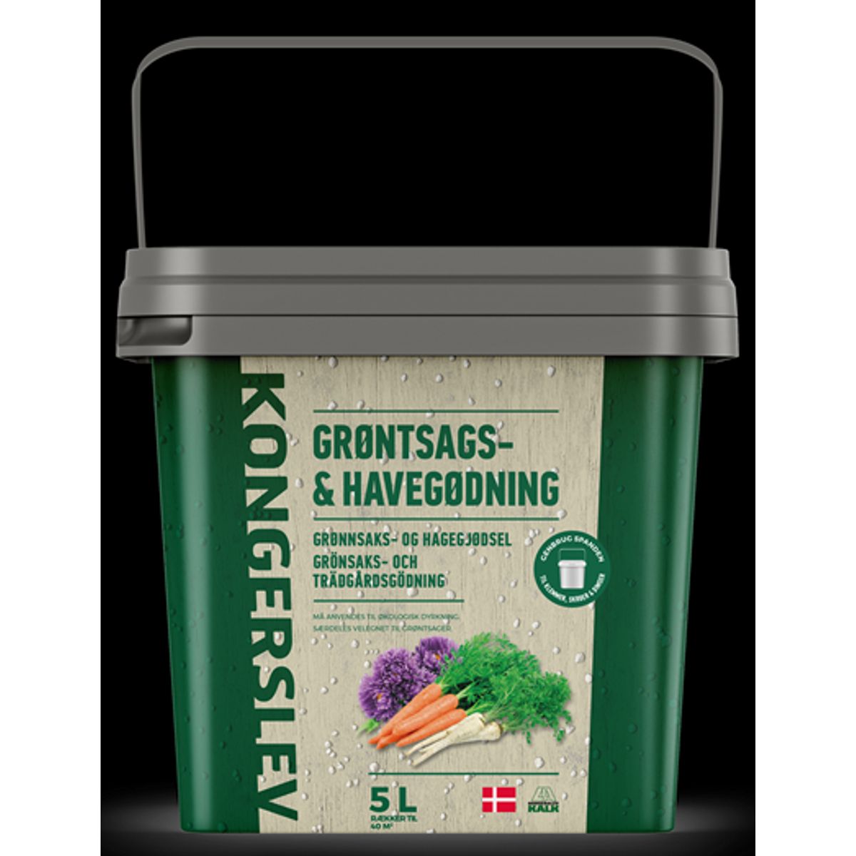 Kongerslev Grøntsags- & havegødning 3,8 kg NPK 10-2-7