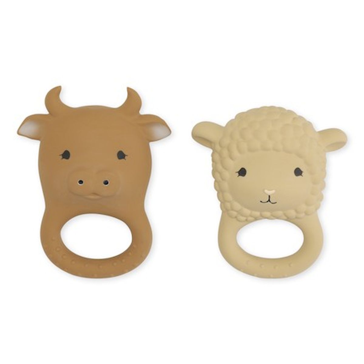 Konges Sløjd, 2 Pack Bidering, Gård, Sheep/cow