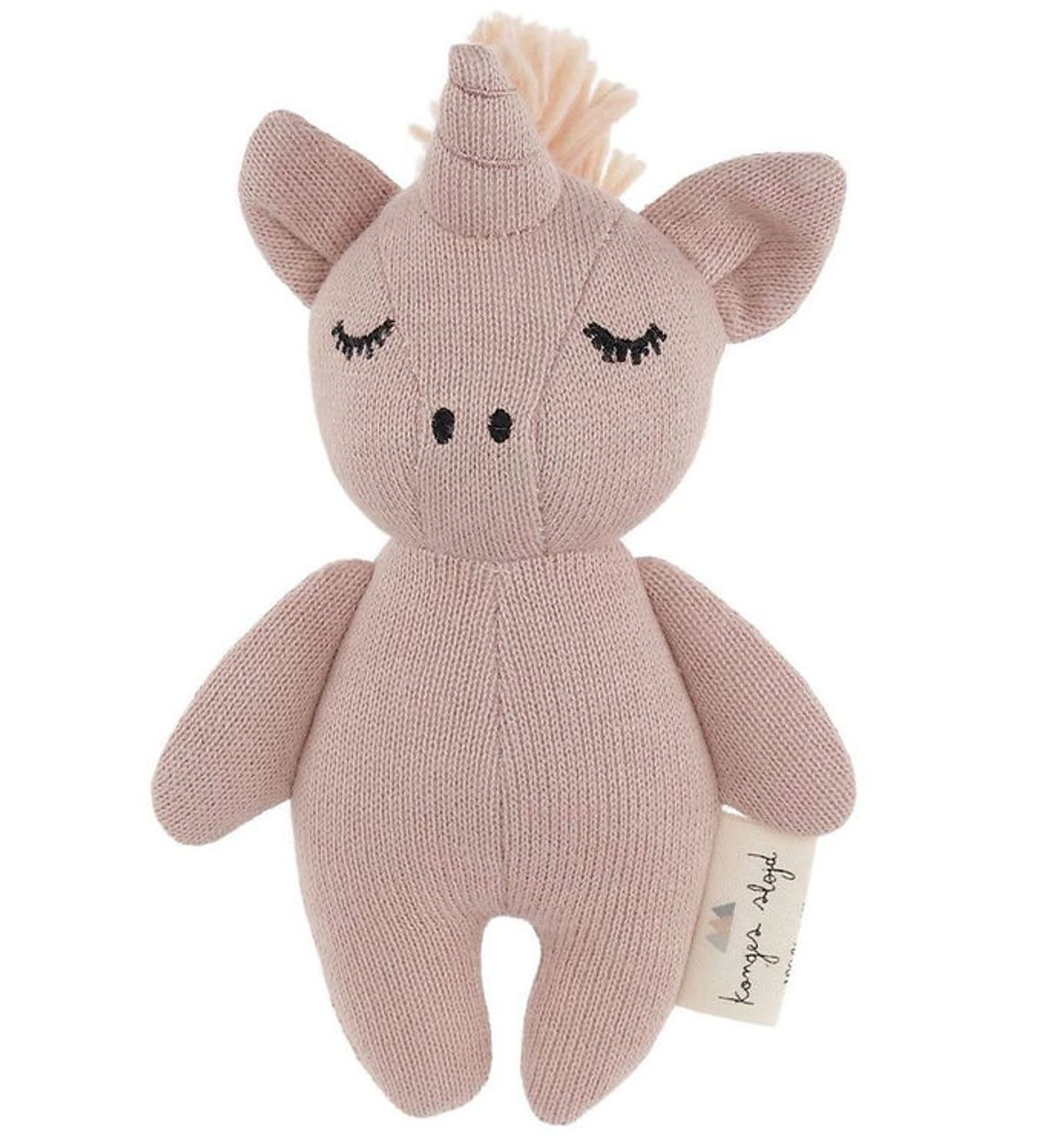 Konges Sløjd Rangle - Mini Unicorn - Rose Fawn