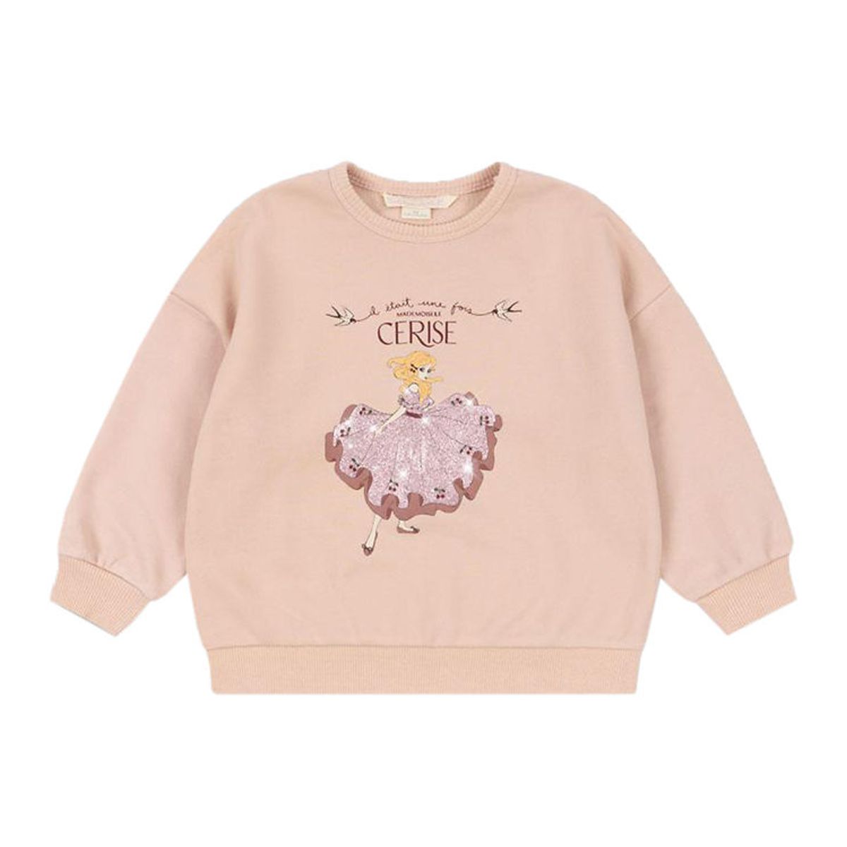 Konges Sløjd Sweatshirt - Lou Glitter - Cameo Rose