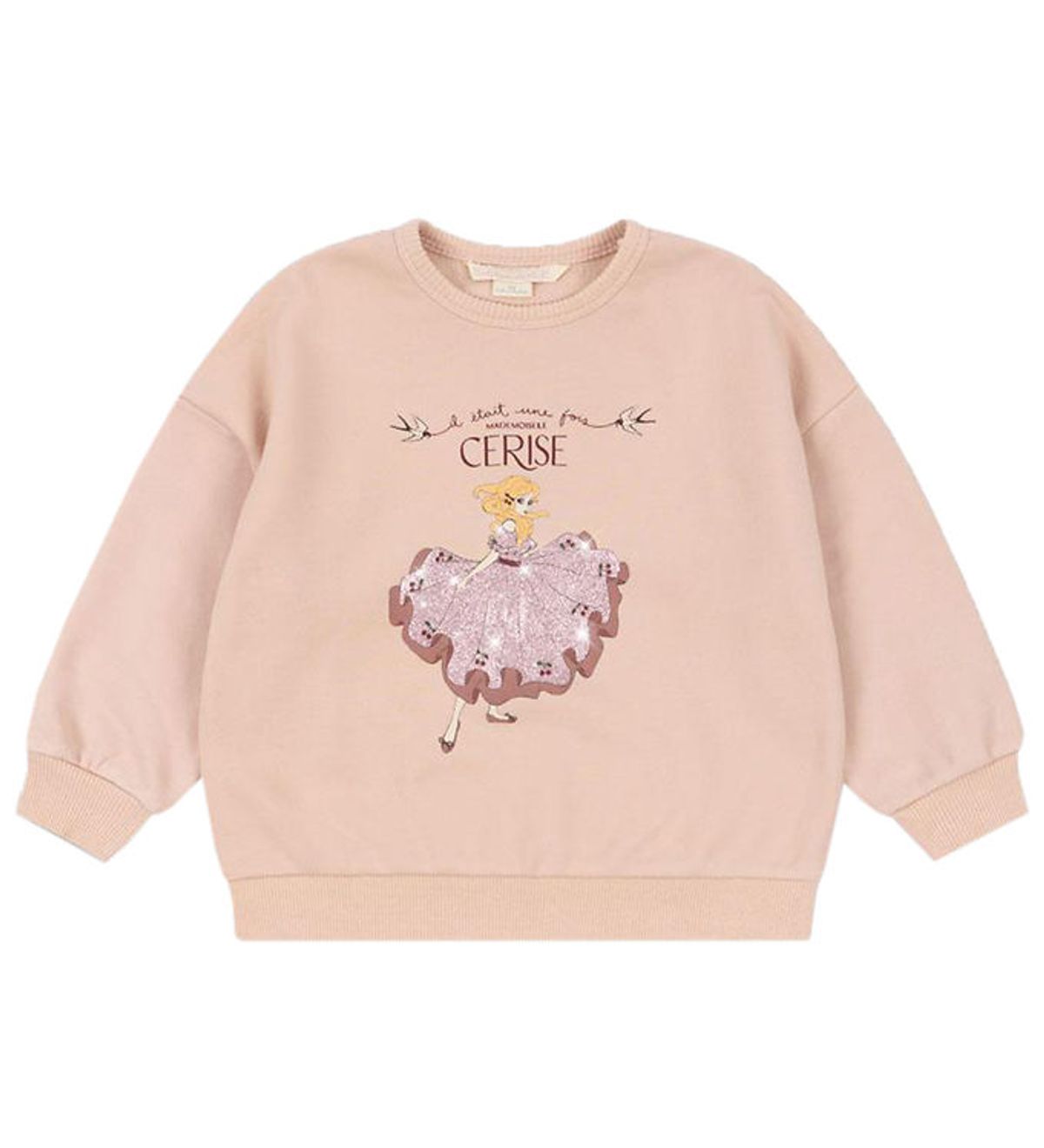 Konges Sløjd Sweatshirt - Lou Glitter - Cameo Rose