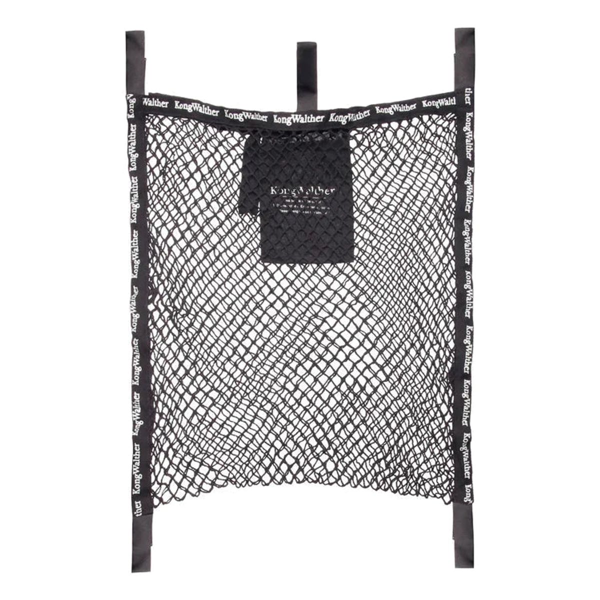 KongWalther Magic Shopper Net til barnevogn, sort