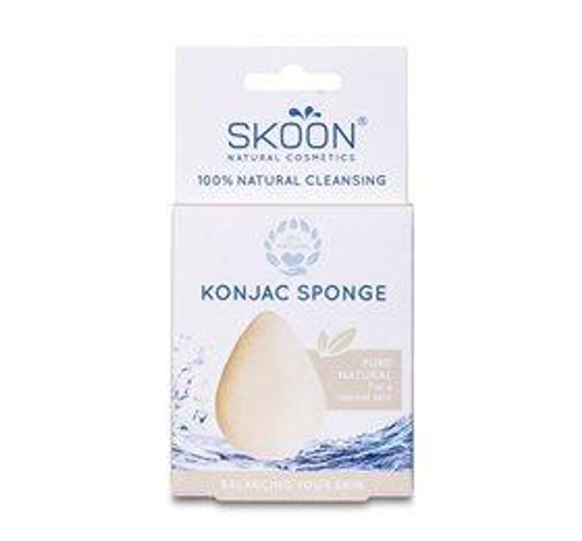 Konjac svamp pure - 1 stk