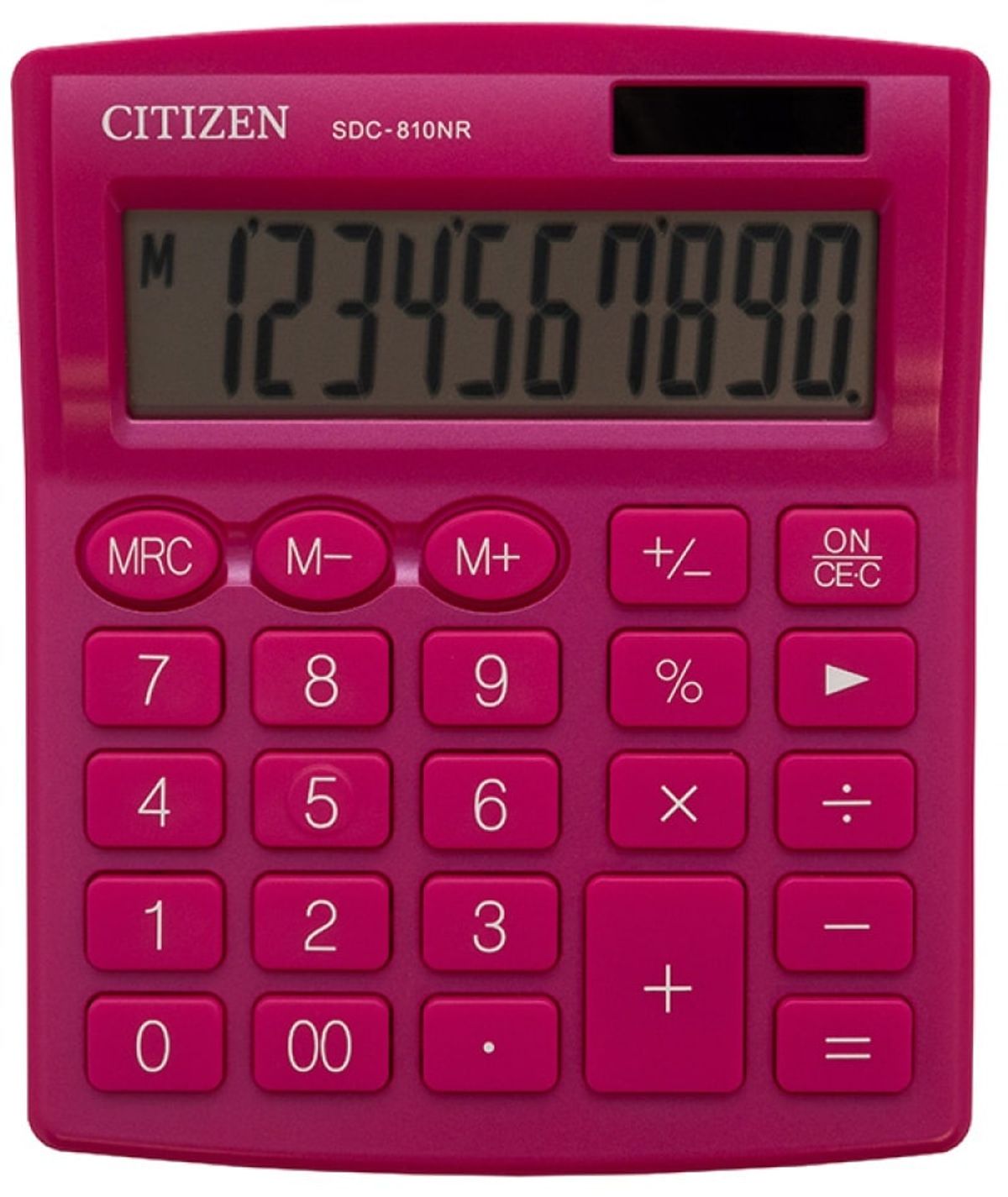 Kontorregner CITIZEN SDC-810NRPKE 10-cifret Pink.