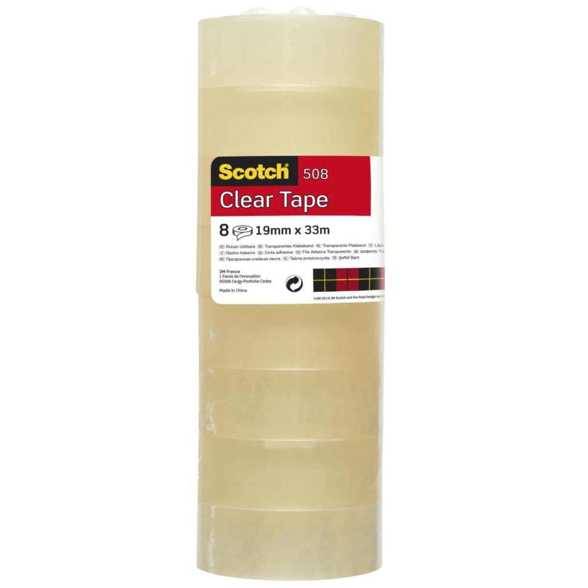 Kontortape SCOTCH® 19mm x 33m,.