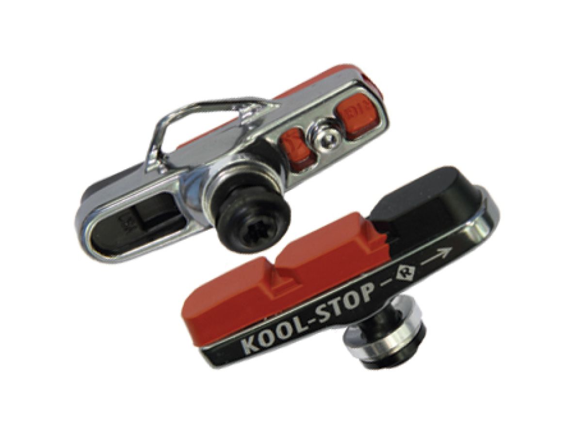 Kool Stop Dura 2 Advance Dual Compound - Bremsesko komplet Road - Campagnolo - Alu.