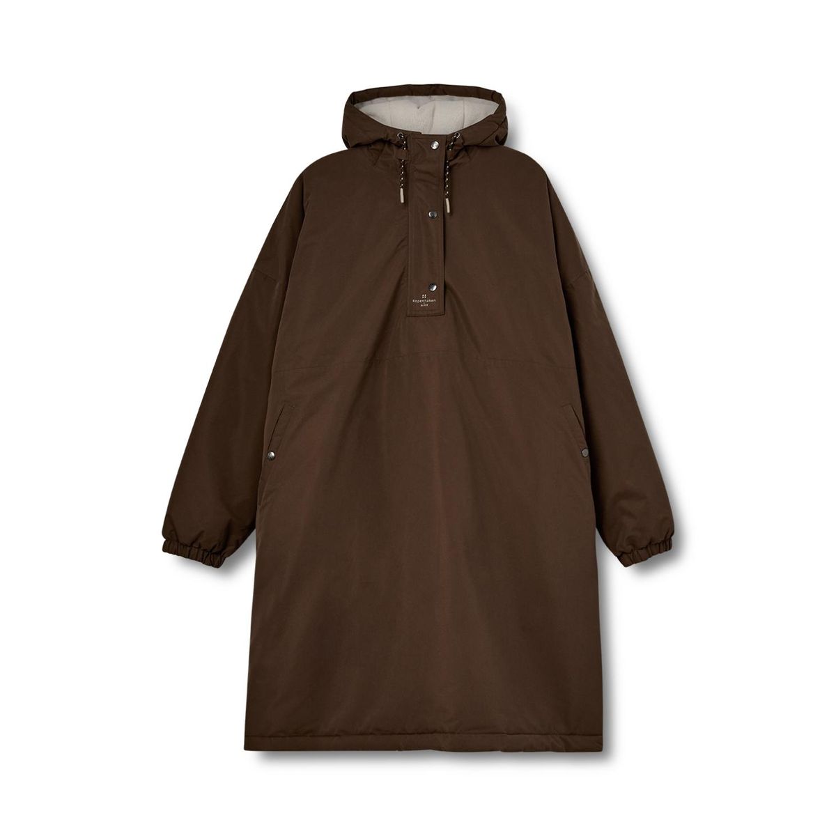 Kopenhaken Ava Terry Unisex Badeponcho - Choko - Onesize